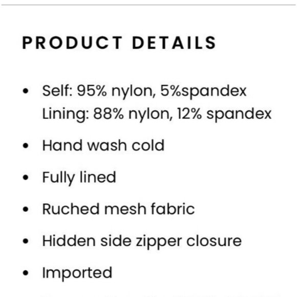 Superdown Issa Mesh Mini Dress Blue Pink Ruched Bodycon JPG Style Small - Picture 15 of 15